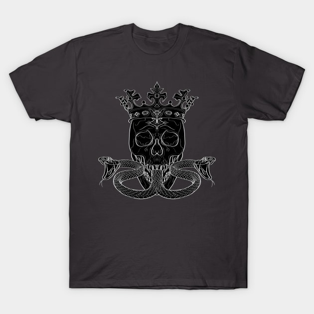 King Venom Dark T-Shirt by syans_ashes